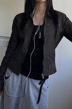 Jacke mit Reißverschluss