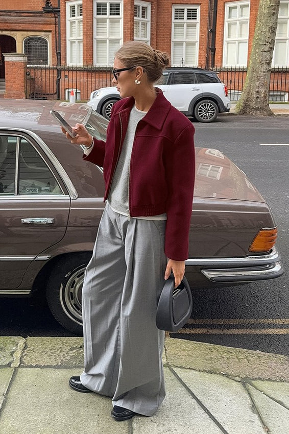 Blazer mit Wolle