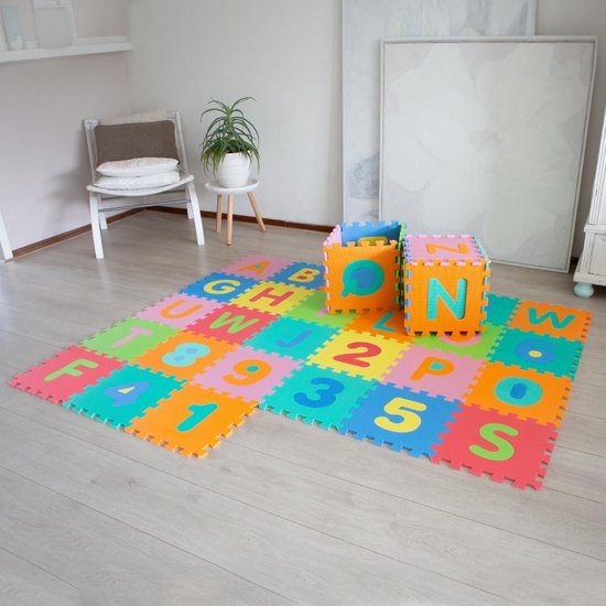 KidPuzzle – XL Nummer & Alfabet Puzzelmat