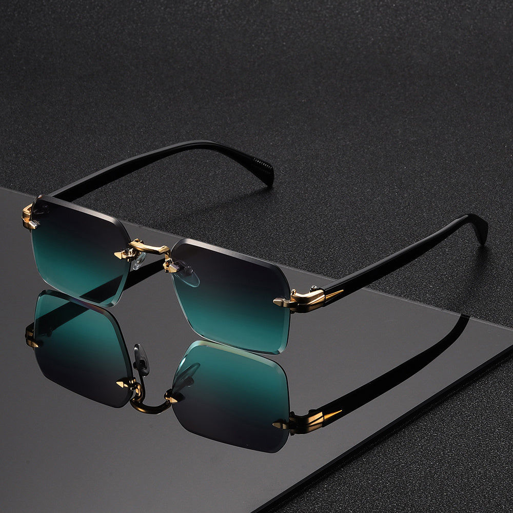 Randlose Quadratische Brille für Herren – Eleganz sowie Komfort in Einem