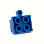 Set von 7-14 Bunt Holzgleisadaptern: Verstellbare Verbinder für den Modellbau