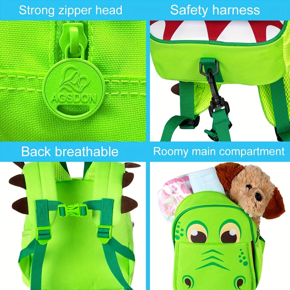 Dino Sicherheitsgeschirr Rucksack – Leicht, haltbar & verstellbar