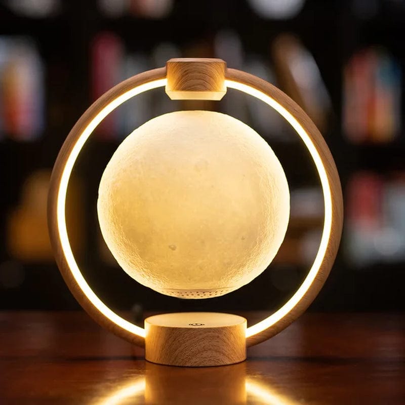 AstralGlow – LED Mondlicht Bluetooth Lautsprecher