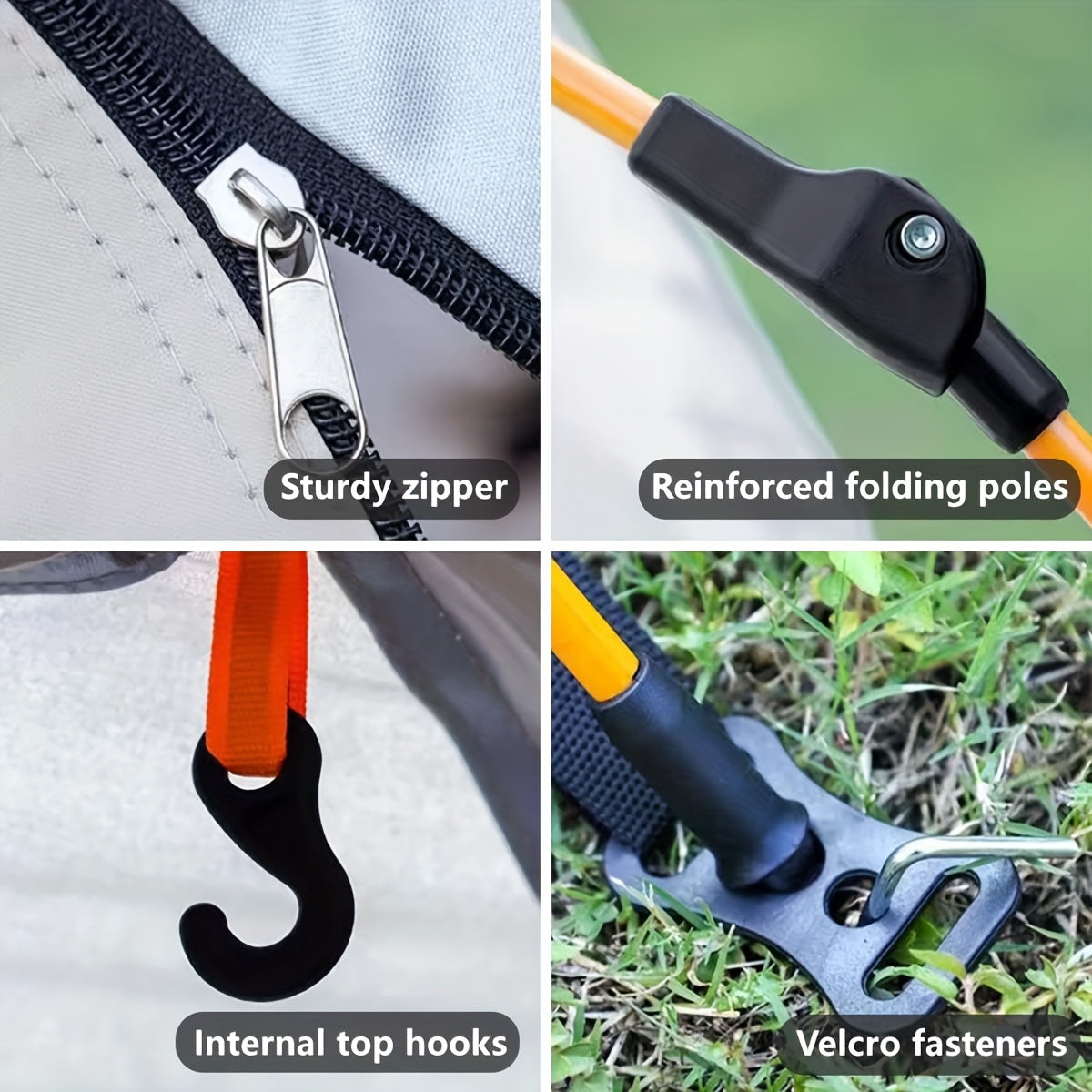 QuickCamp Klappzelt – Komfort sowie Schutz für jeden Outdoor-Ausflug