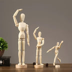 Aprikosen Holz Kunstmannequin – Flexibel sowie Natürlich Aussehen