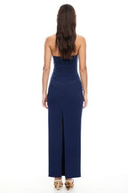 Maxikleid mit Neckholder