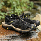Herren Premium Leder Fischer Sandalen – Bequem & Haltbar