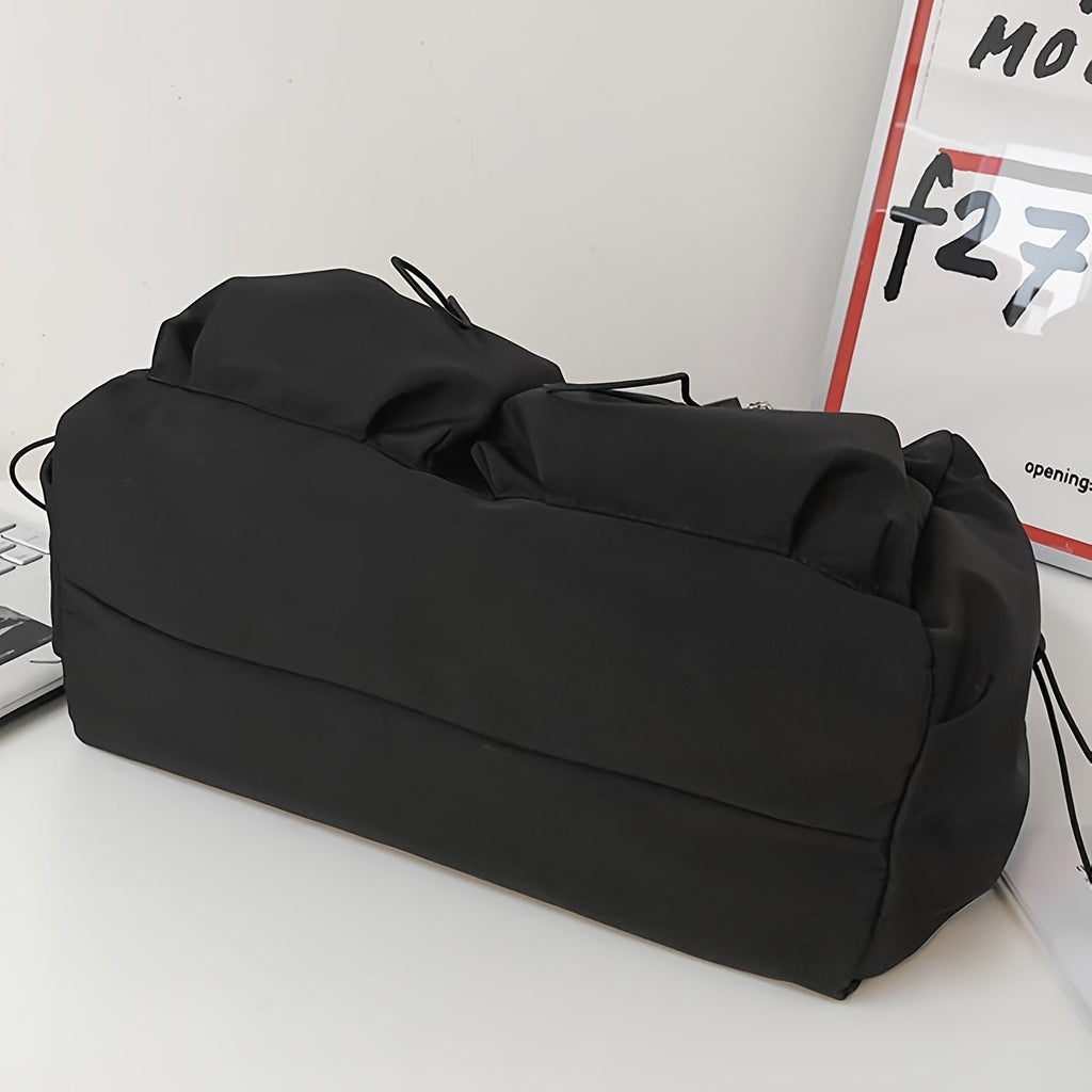 UrbanEase Umhängetasche – Kordelzug Schultertasche inklusive großer Kapazität