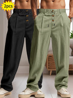 Entspanntes Luxe Hosen Set - Komfort sowie Stil ohne Kompromisse