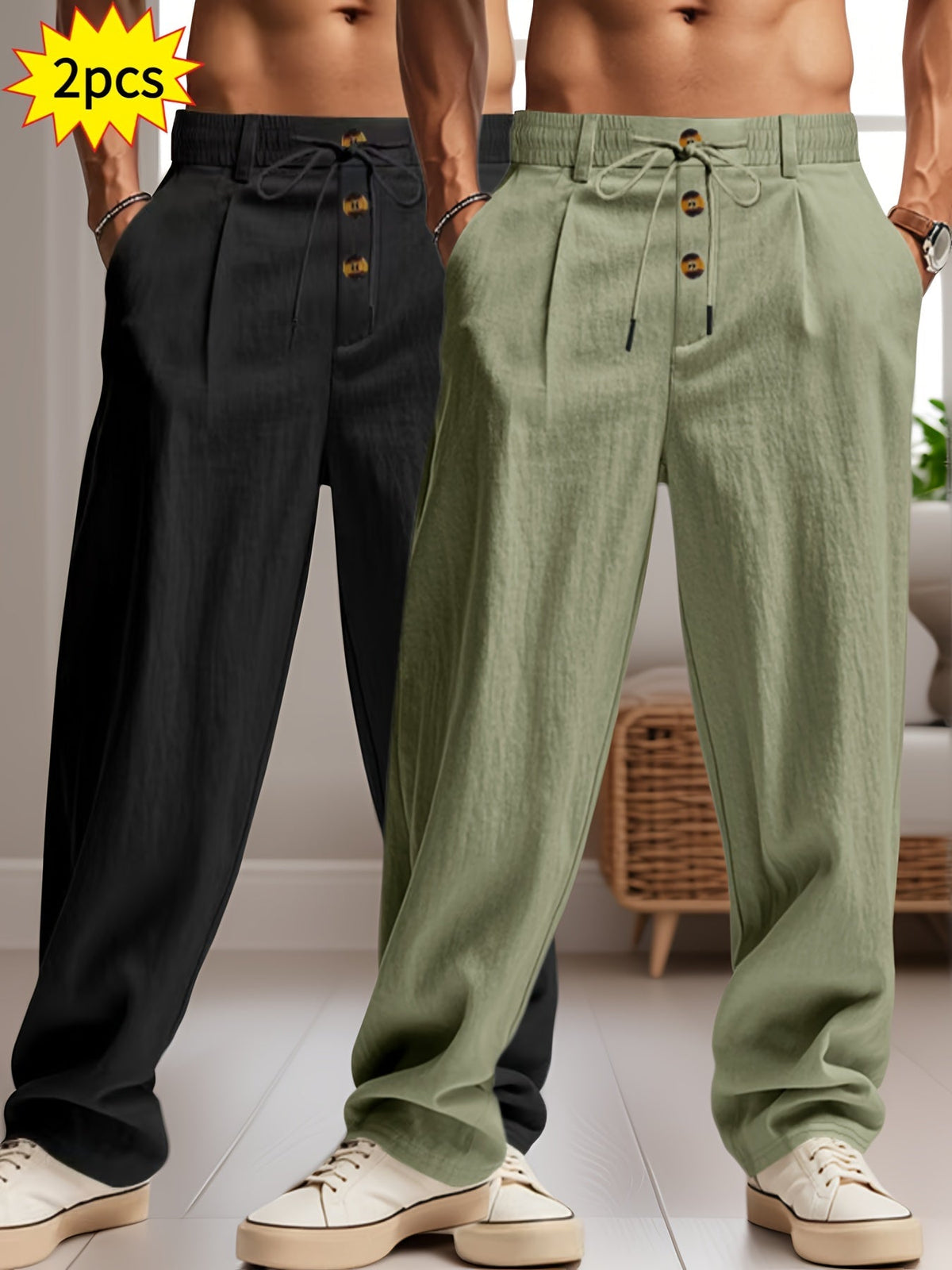 Entspanntes Luxe Hosen Set - Komfort sowie Stil ohne Kompromisse