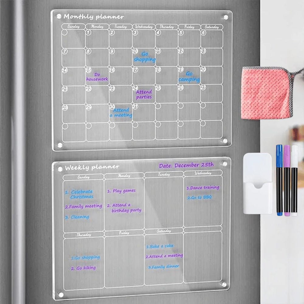 SmartSchedule – Magnetischer Kühlschrankkalender & Planer