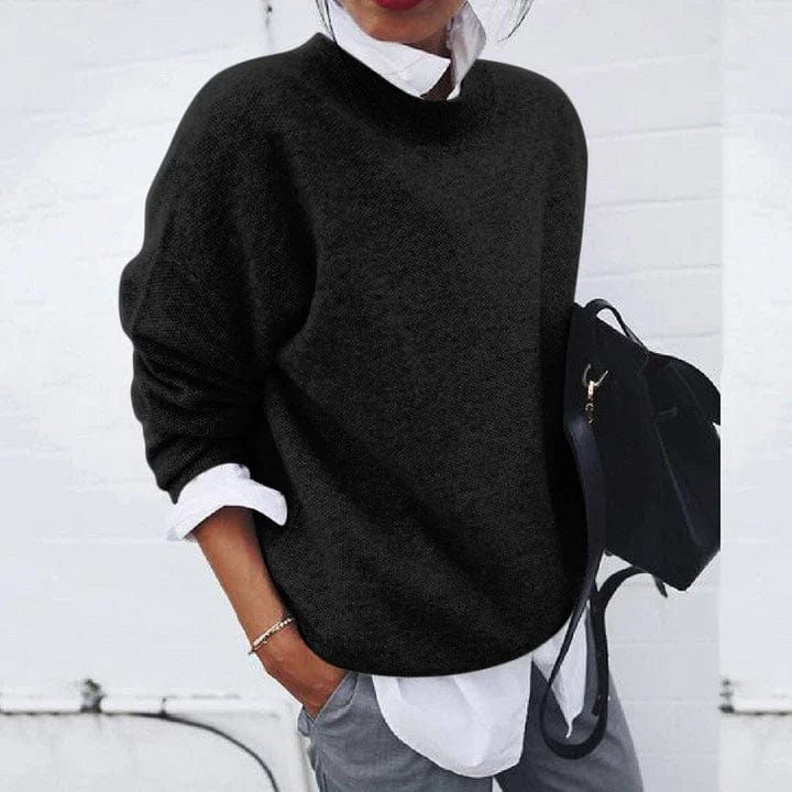 Zeitloser bequemer Pullover
