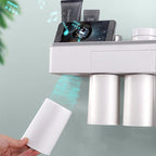 ToothCare – Praktischer Zahnbürstenhalter inklusive Zahnpastaspender