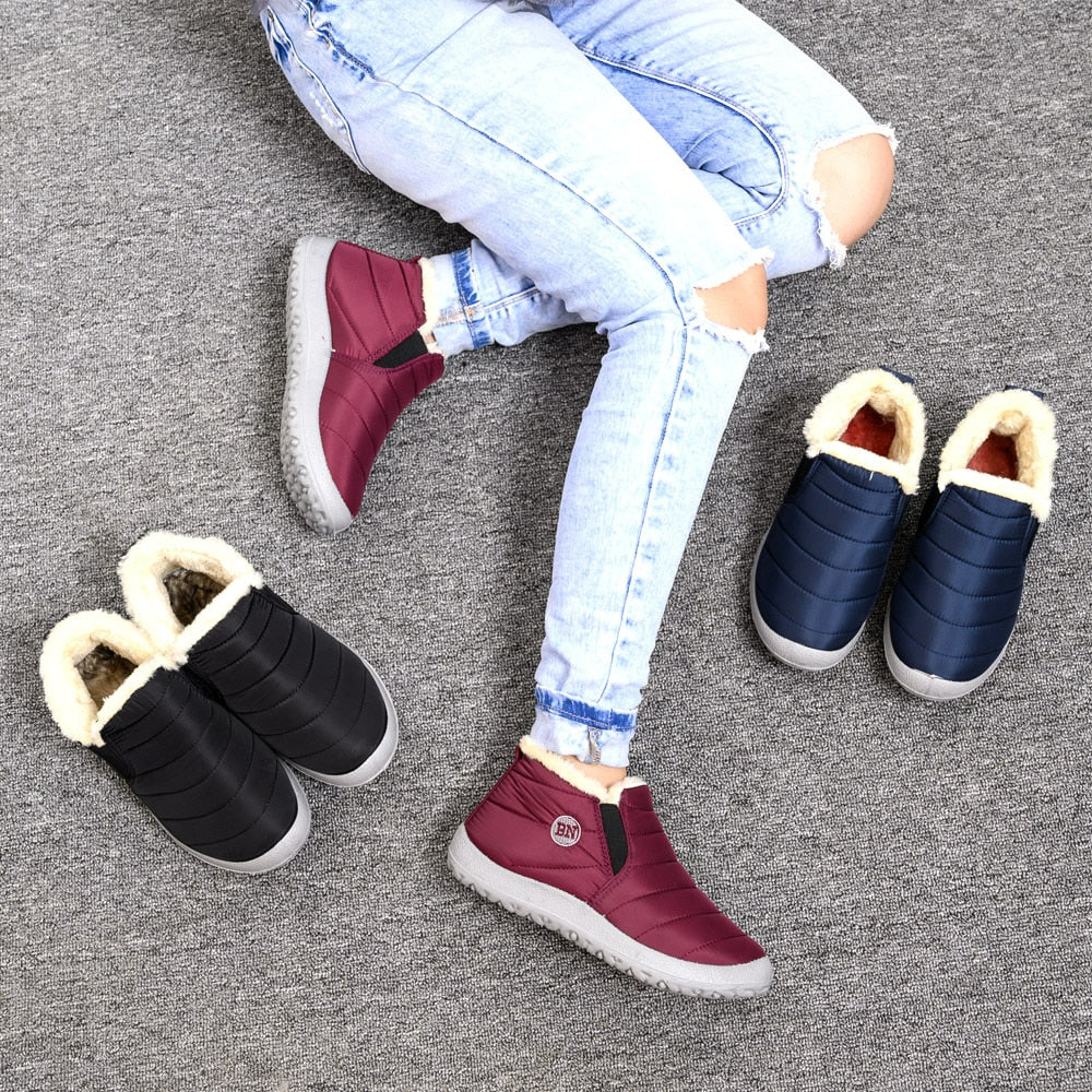 Unisex Warme sowie Wasserdichte Winterstiefel - Ideal für Kalte Tage