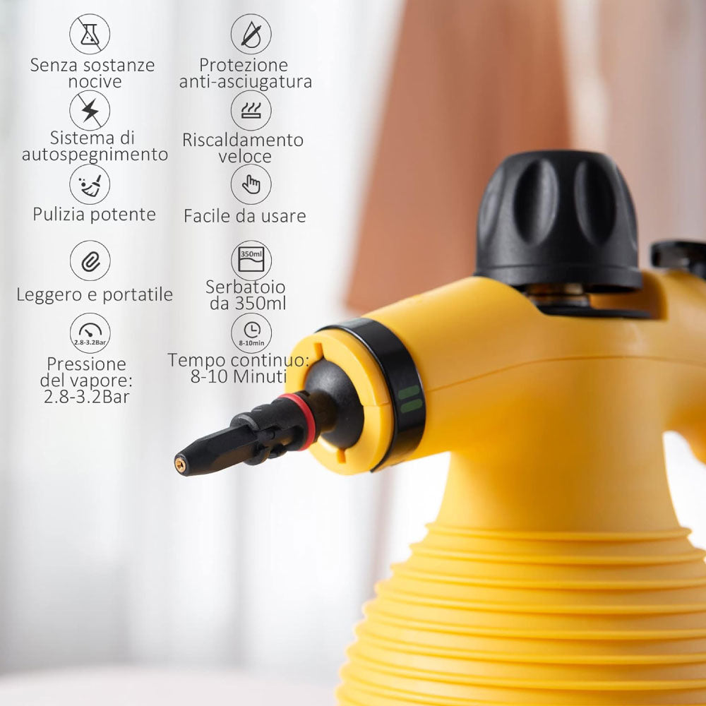Kraftvoller Dampfreiniger – Ideal für ein strahlend sauberes Zuhause