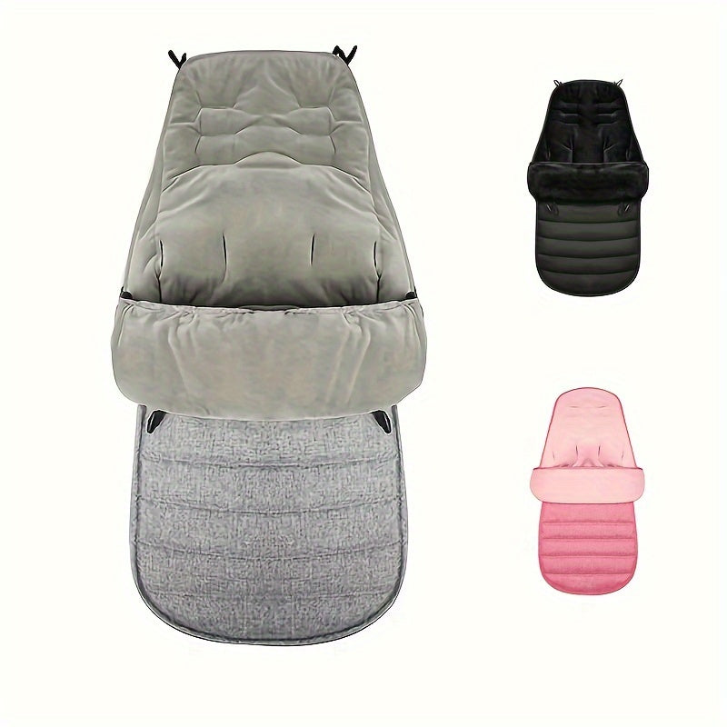 Warme Kinderwagenhülle – Ideal für komfortable Winterspaziergänge