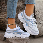 Damen Freizeit Sneakers - Flexibel und Atmungsaktiv für den Alltag