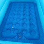 Ozean Splash Aufblasbares Kinderbecken: Dickes PVC für Spaß im Garten