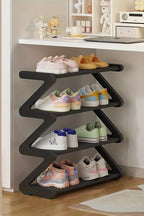 ZigZag Schuhregal - Stilvoller sowie Platzsparender Schuhaufbewahrer