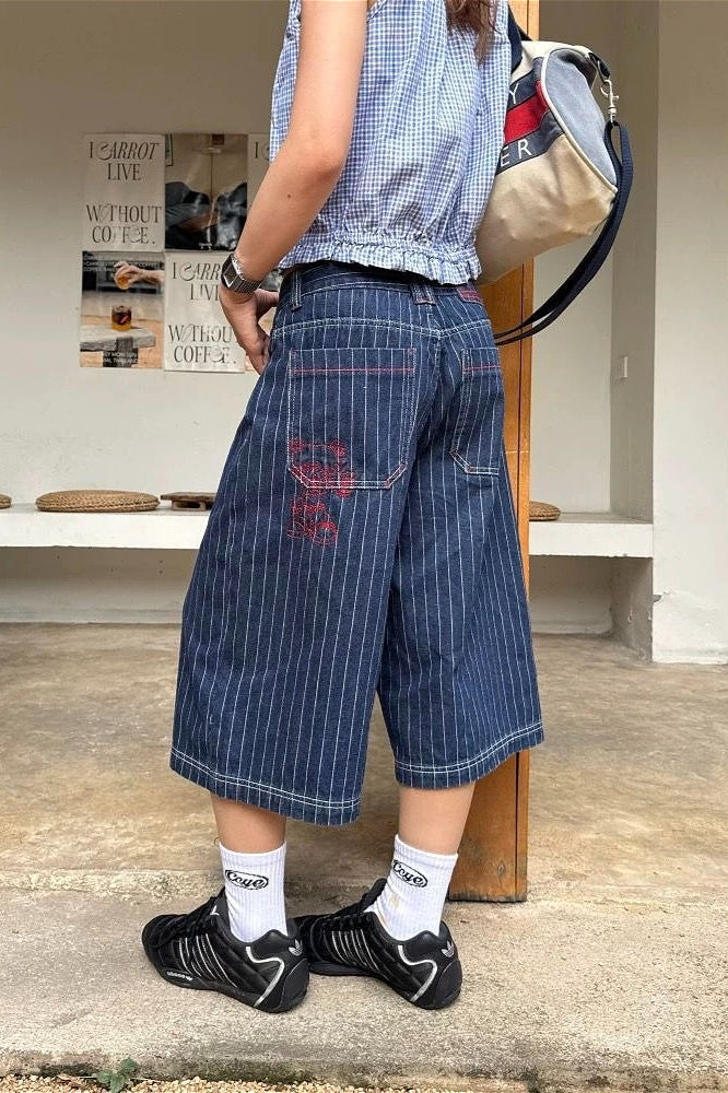 Jeans mit Denim in Blau