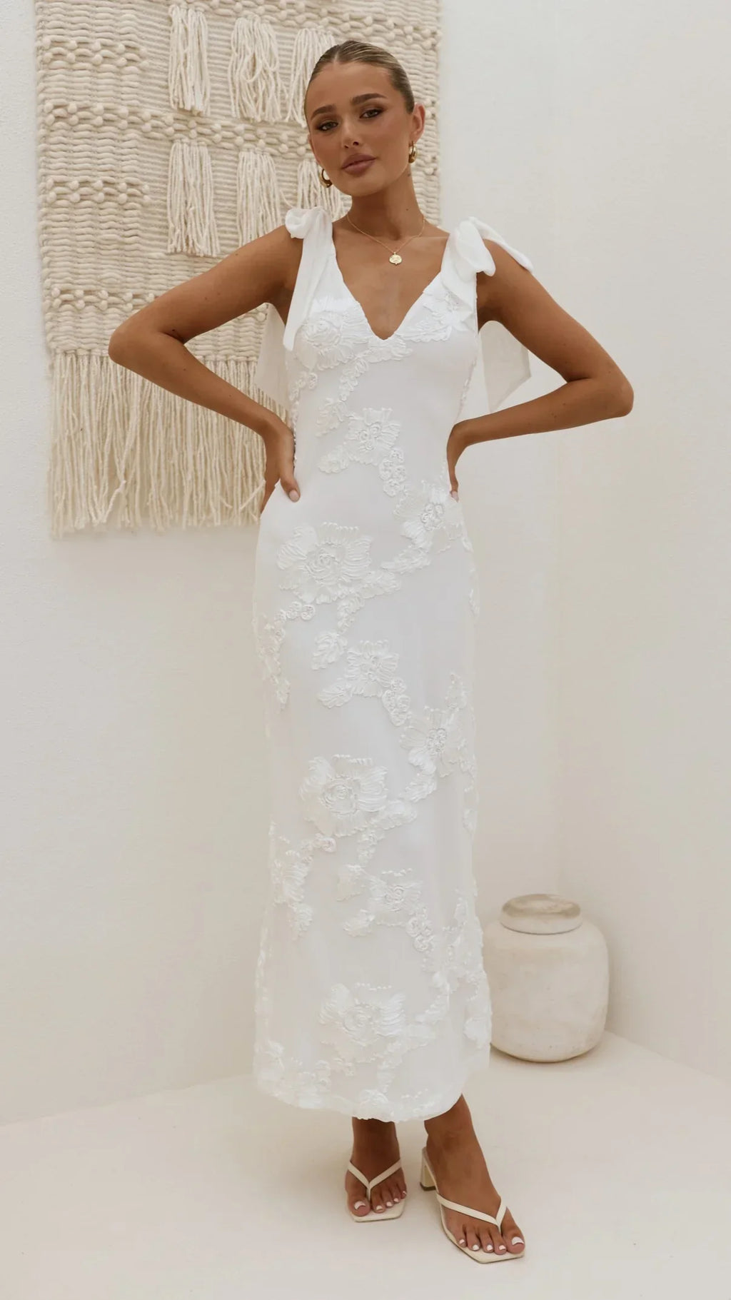 Usha – Maxikleid mit Blumenmuster