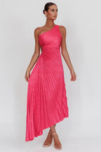 Amelie – Maxikleid mit One-Shoulder-Design und Cut-outs