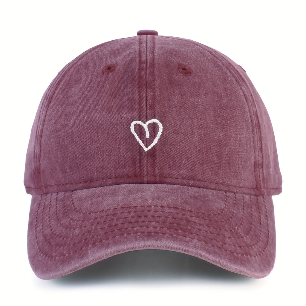 HeartBeat Vintage Kappe – Lässig und Verstellbar