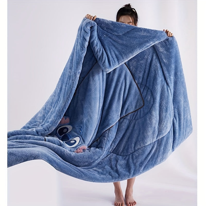 Stitch Kissen-Decke in Einem – Für Komfort sowie Gemütlichkeit in Einem