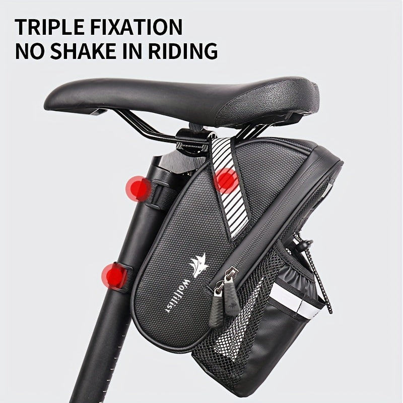 RideSafe Fahrradtasche – Groß, Reflektierend und Funktional für Unter dem Sattel