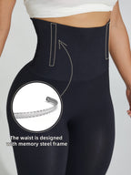 Damen Hohe Taille Yogahose – Bequem, Figurformend sowie Atmungsaktiv