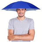 SunShade Regenhut – Leichtgewichtig, UV-schutzend sowie Freihändig
