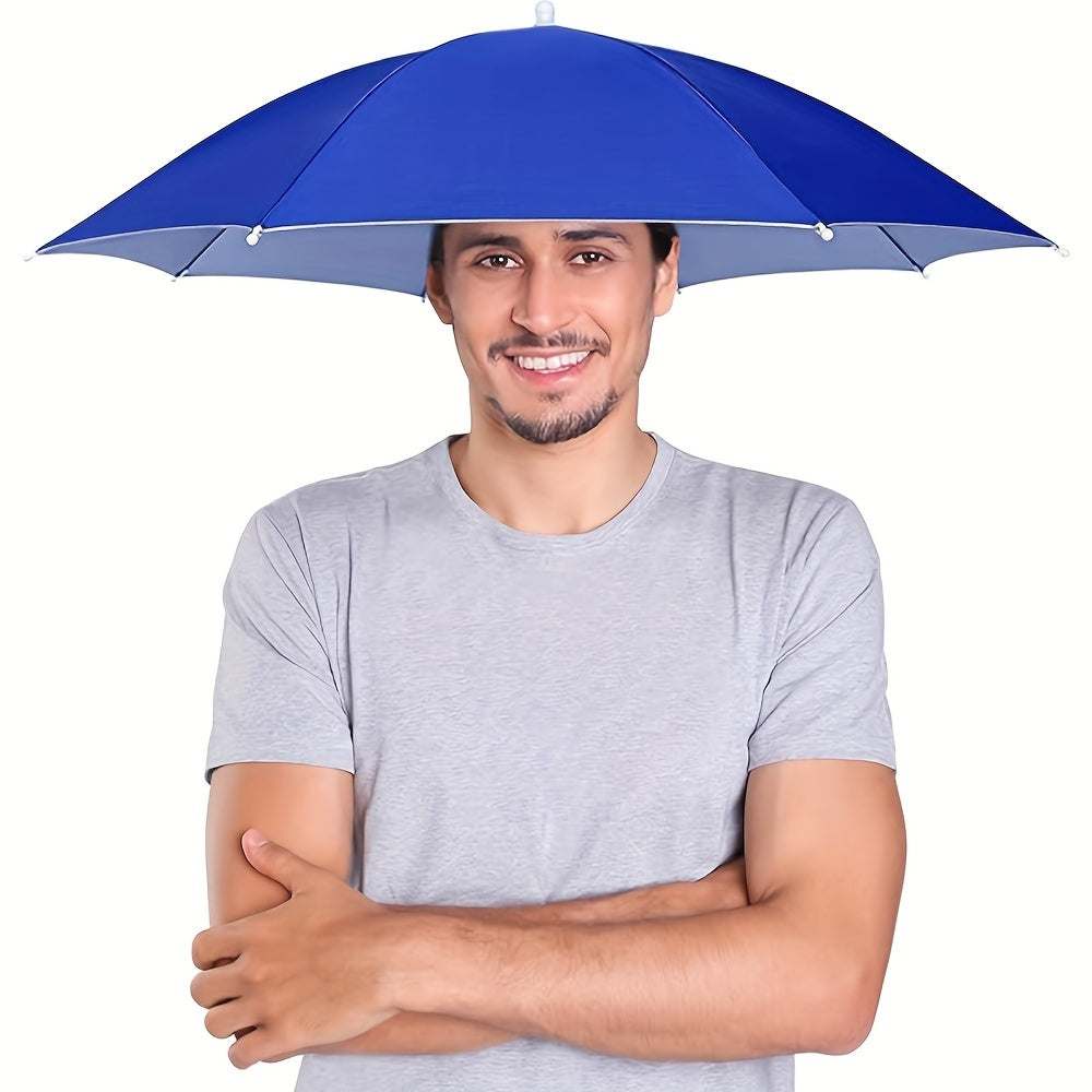SunShade Regenhut – Leichtgewichtig, UV-schutzend sowie Freihändig