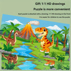 Pädagogisches Dinosaurierpuzzle – Für kreatives Lernen sowie Spielspaß