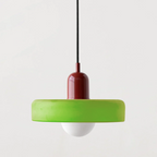 ColorLoop Pendelleuchte – Kunstzinnige Bauhaus-Hängeleuchte inklusive Warmlicht