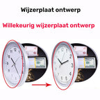 Wanduhr mit geheimem Stauraum – Funktional und diskret