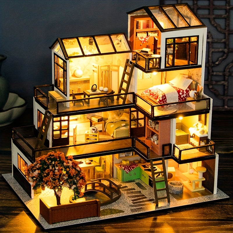 Lichtnest Miniaturhaus – Kreativer Bauspaß für jeden Hobbyisten