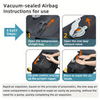 Intelligente Vakuum Rucksack – Platzsparend und Geräumig für Reisen