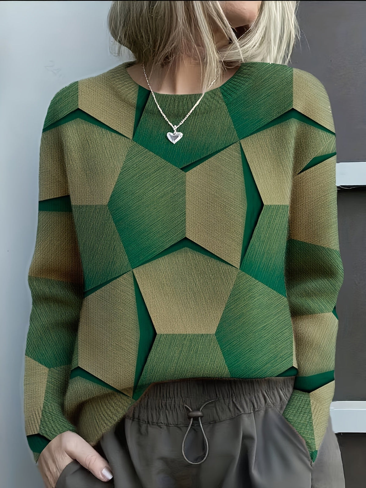Trendy Alltags-Pullover