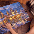 Winterliche Verzauberung Puzzle: Genieße die festliche Stimmung
