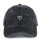 HeartBeat Vintage Kappe – Lässig und Verstellbar