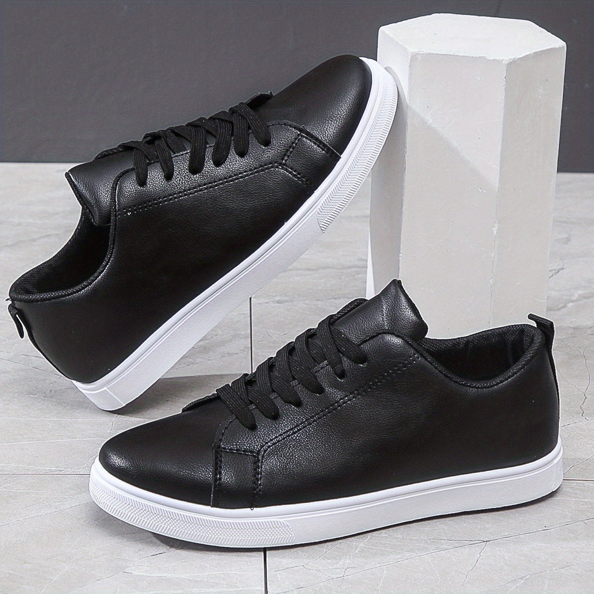 Herren Freizeit Sneaker mit Schnürsenkeln – Bequem und Modern für Frühling und Sommer
