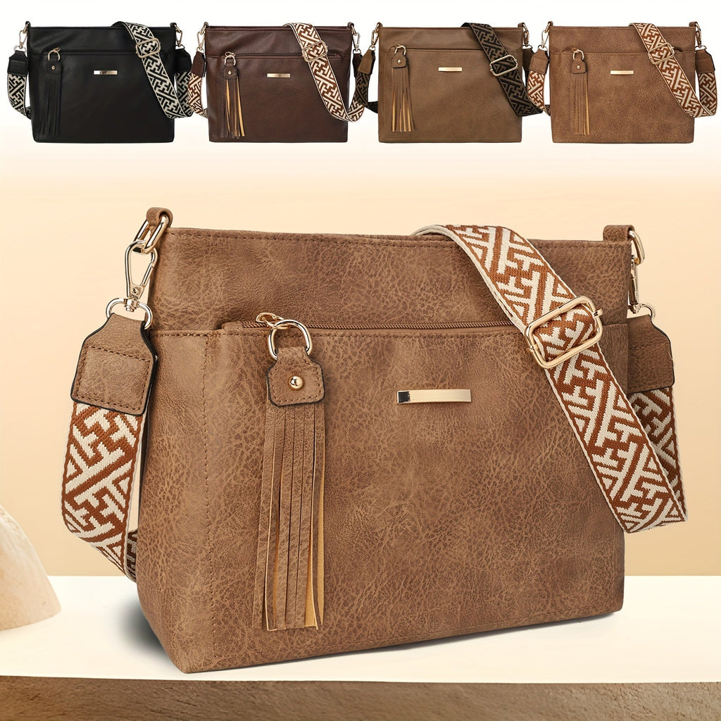 Chic PU Schultertasche – Elegant und Geräumig für Jeden Anlass
