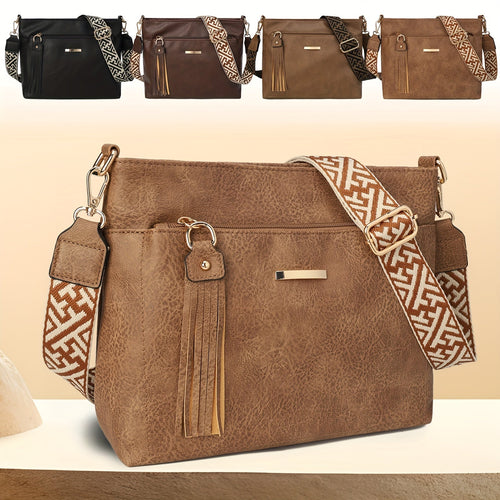 Chic PU Schultertasche – Elegant und Geräumig für Jeden Anlass