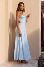Maxikleid mit Falten