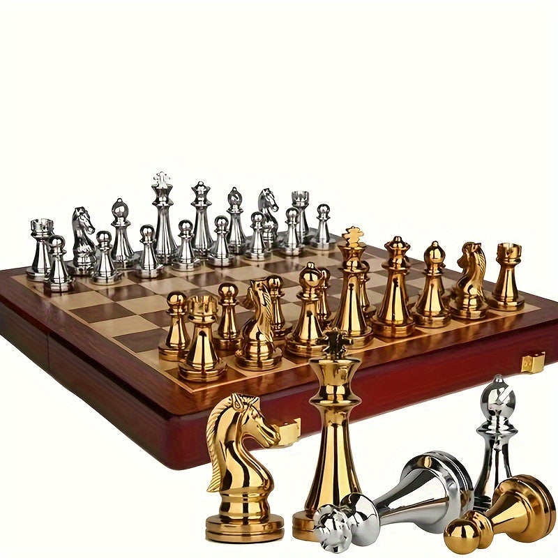 Vintage Schachspiel Set – Strategisch und Klassisch