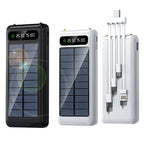Hochleistungs-Solar-Powerbank mit 20.000mAh – Schnelles sowie Dual-Laden
