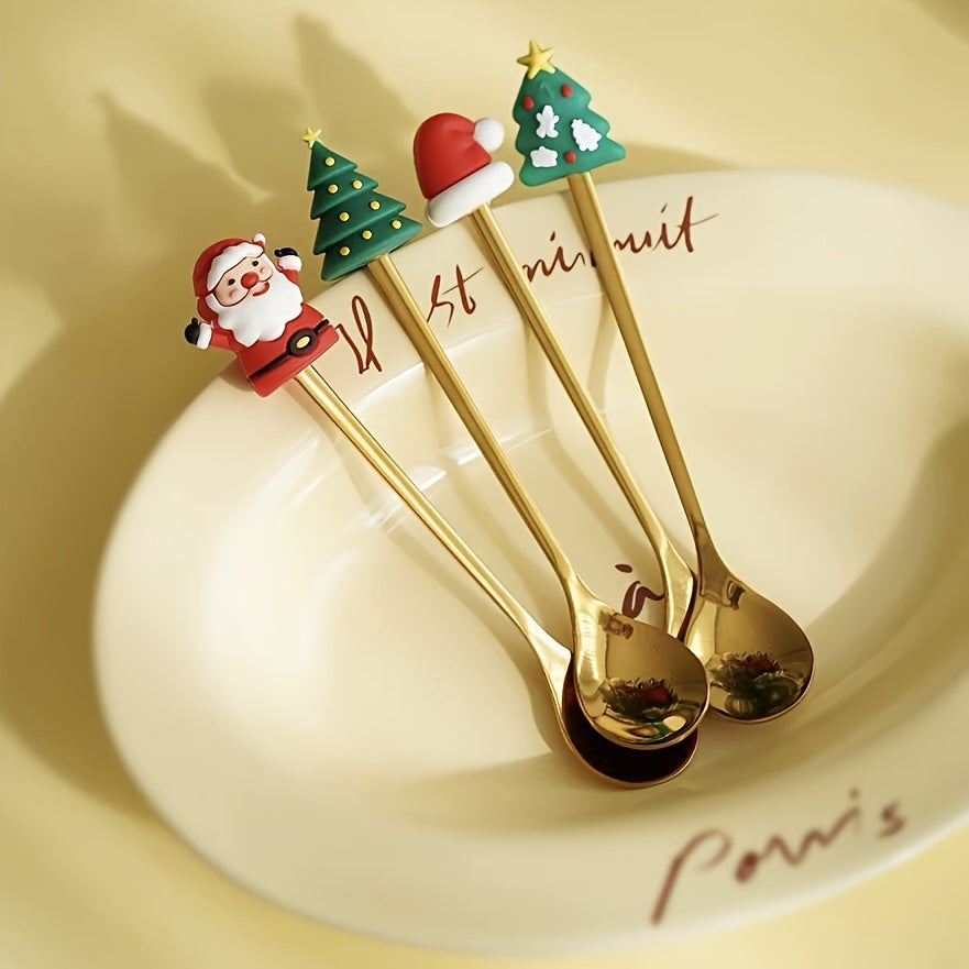 Weihnachtliches Löffelset – Ideal für festliche Tafelmomente