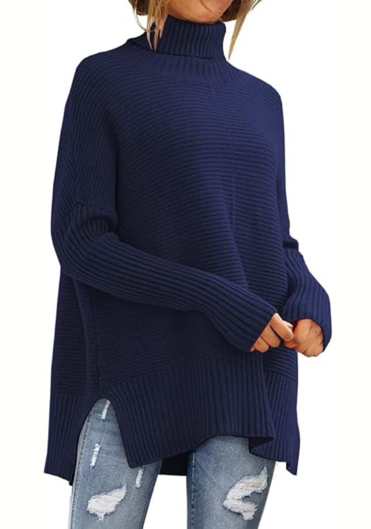 Gemütlicher Rollkragenpullover