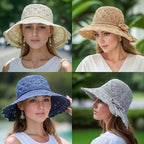 Luna Weicher Sonnenhut – Komfort sowie Eleganz für Sonnige Tage