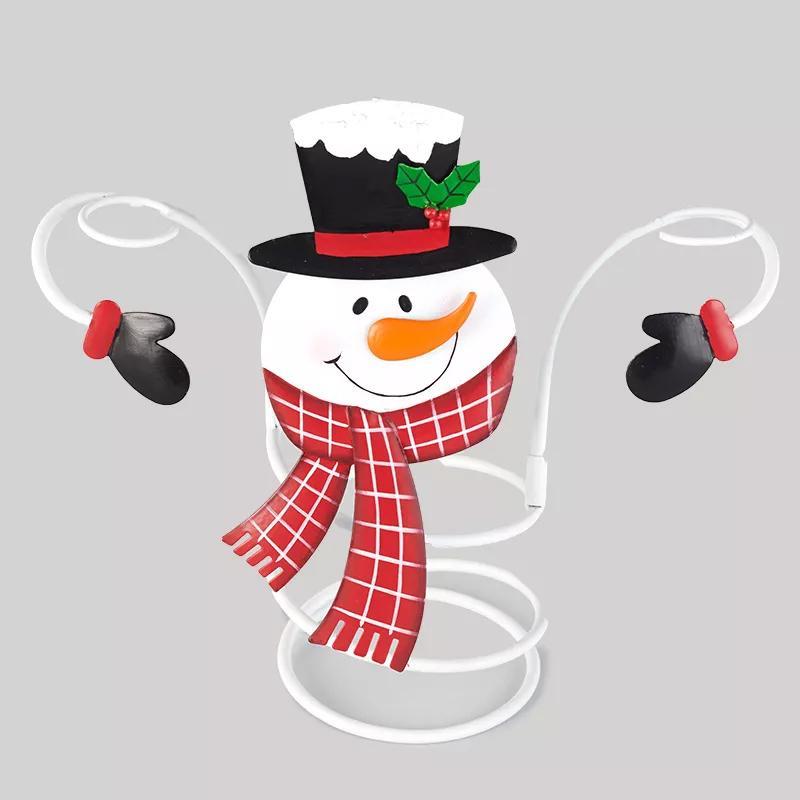 Festliche Cheers Weinglashalter: Weihnachtsmann & Schneemann Design für Festliche Tische